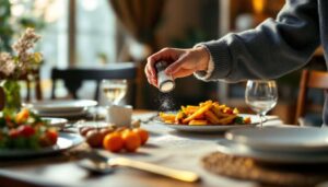 Ce geste machinal que vous répétez à chaque repas sabote vos efforts pour manger moins salé